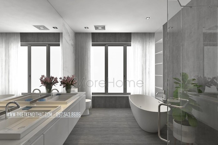 Phòng tắm kính cường lực - giải pháp hoàn hảo cho mỗi ngôi nhà 